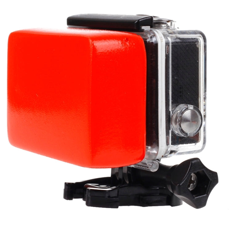 Backdoor Floaty Sponge with Sticker for Action Cameras in Red