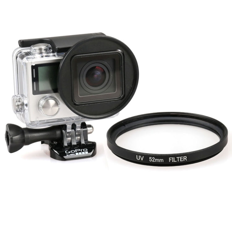 52mm GoPro HERO4 / 3+ UV Lens Filter for Enhanced Outdoor Photography