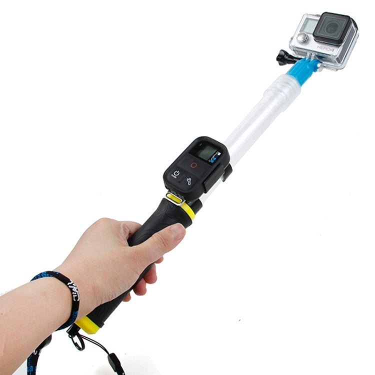 TMC GT3 14-24 inch Floating Extension Pole for Action Cameras (Yellow)