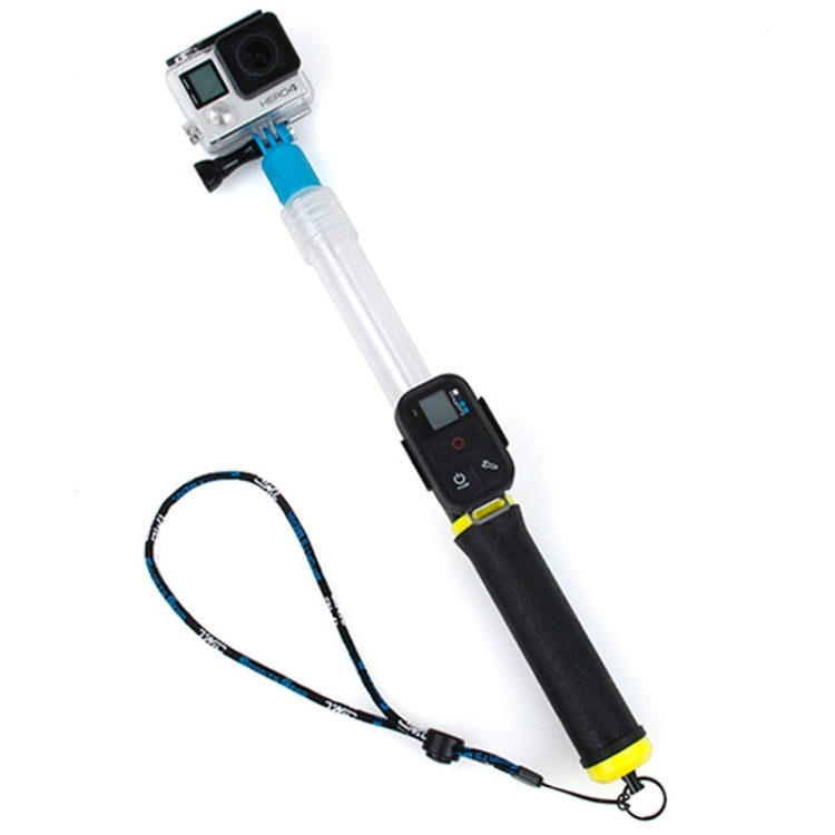 TMC GT3 14-24 inch Floating Extension Pole for Action Cameras (Yellow)