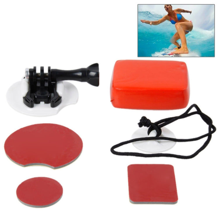 Surf Snowboard Wakeboard Camera Mount Set for Action Cameras