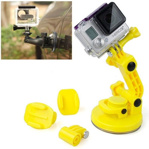 Car Suction Cup Mount for GoPro and Other Action Cameras