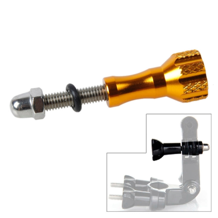 Aluminum Thumb Knob Screw for GoPro and DJI OSMO Action Cameras, 5.8cm (Gold)