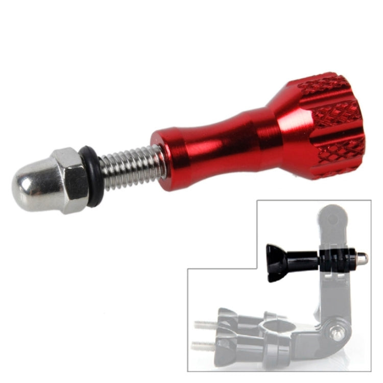 TMC Aluminum Thumb Knob Stainless Bolt Screw for Action Cameras, Red