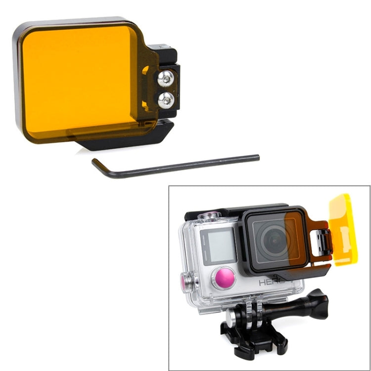 TMC Light Motion Underwater Filter for GoPro HERO4/3+ (Orange)