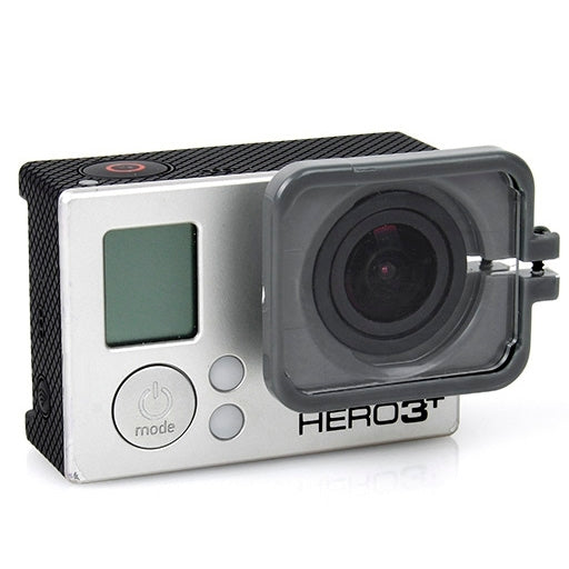 Anti-Glare Lens Protective Hood for GoPro HERO4 /3+ (Grey)