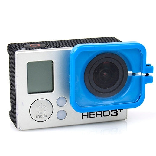 TMC Lens Anti-Glare Protective Hood for GoPro HERO4 /3+(Blue)