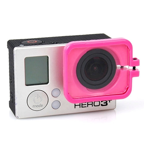 TMC Lens Anti-Glare Protective Hood for GoPro HERO4/3+ (Magenta)