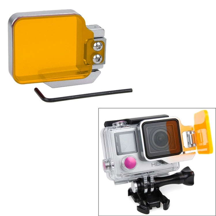 TMC Light Motion Color Correction Filter for GoPro HERO4 / 3+ (Orange)