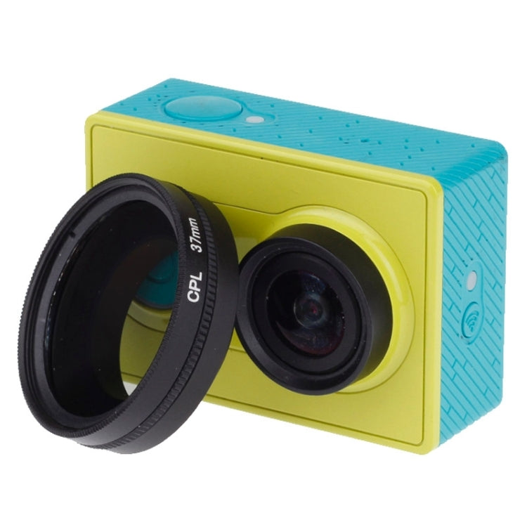 37mm CPL Filter Circular Polarizer Lens Filter with Cap for Xiaomi Xiaoyi Cameras