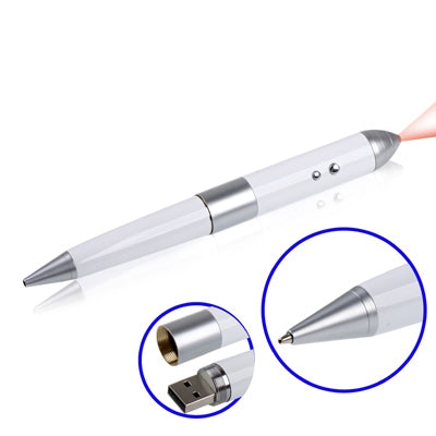 3-in-1 Laser Pointer Pen and 4GB USB Flash Drive