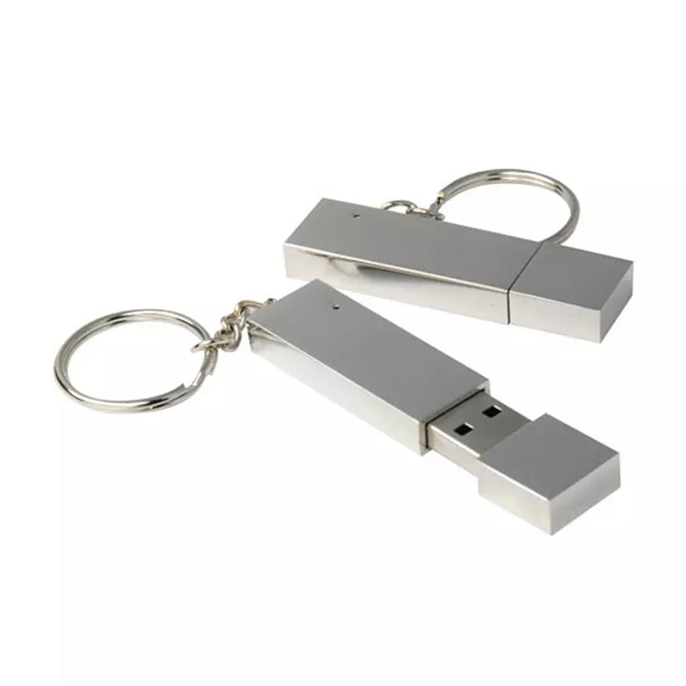 Metallic Key Ring Style USB 2.0 Flash Disk (4GB)