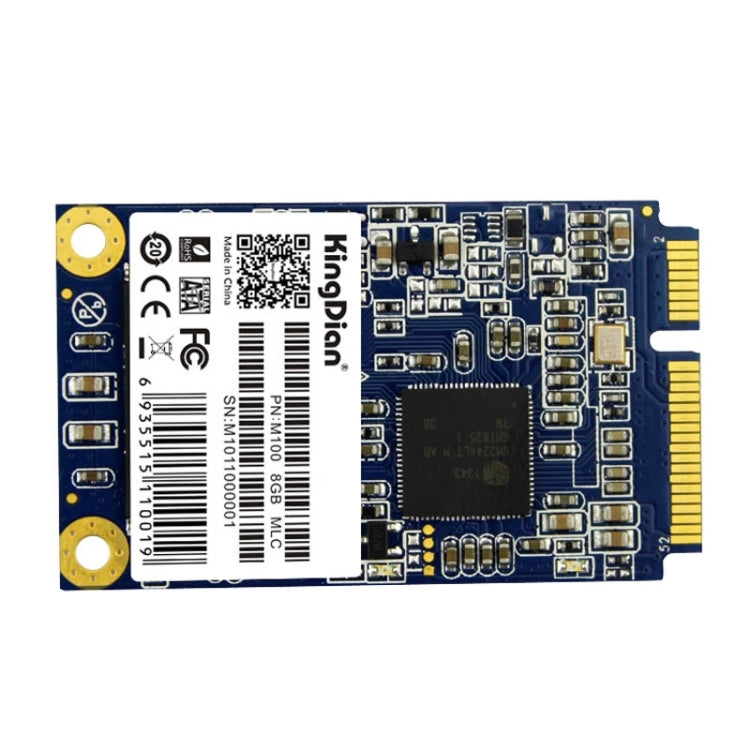 Kingdian M100 8GB Solid State Drive / mSATA Hard Disk with High Performance and Reliability