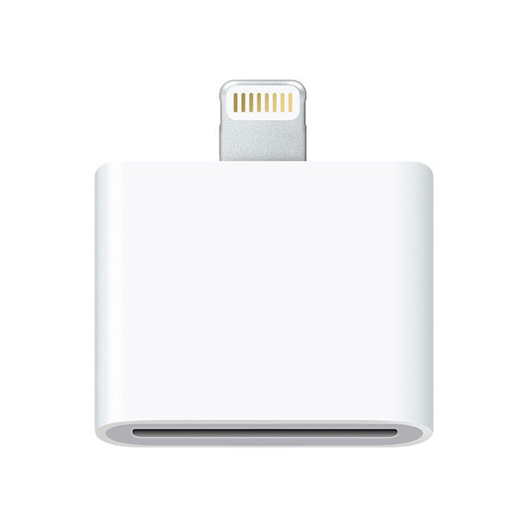 8 Pin to 30 Pin Adapter for Seamless Connectivity (White)