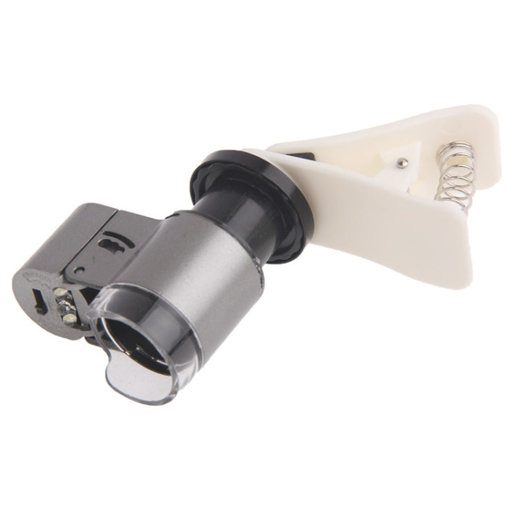 65X Zoom Digital Mobile Phone Microscope Magnifier with LED Light & Clip