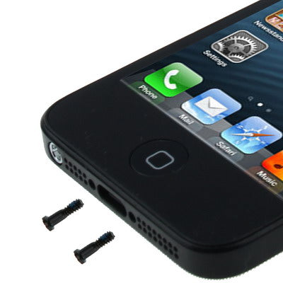 20-Piece Original Black Dock Screws for iPhone 5/5S