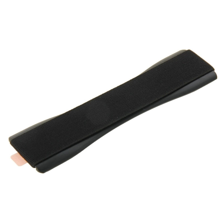 Universal Finger Grip Phone Holder for Tablets and Large Smartphones (Black)