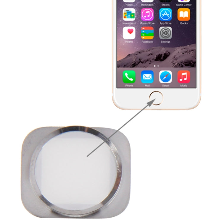 White Replacement Home Button for iPhone 6