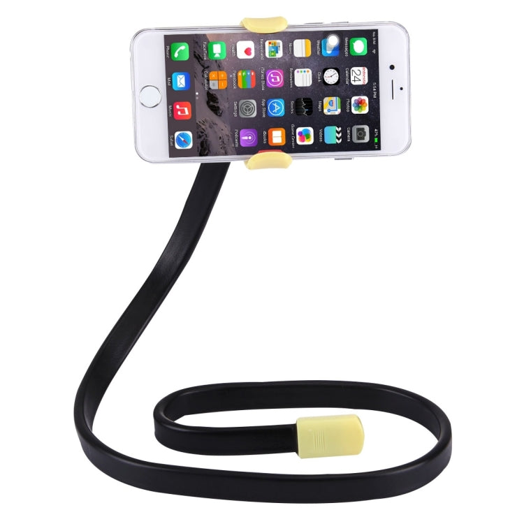 Yellow Flexible Clip Mount Holder with Adjustable Clamping Base