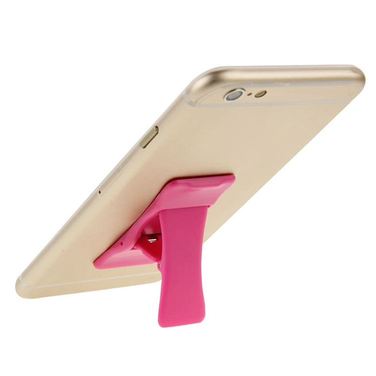 Mini Phone Stand and Grip Holder for iPhone, Galaxy, Sony, HTC, and More (Magenta)