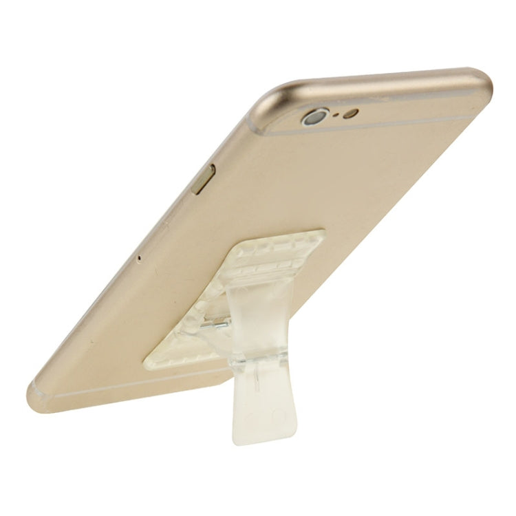 Versatile Transparent Foldable Phone Stand and Grip for iPhones, Galaxies, and More