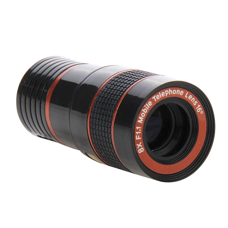 8X Zoom Telescope Telephoto Camera Lens with Clip - Enhance Your Mobile Photography