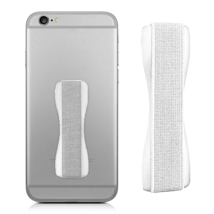 Phone Grip for Secure and Stable Hold of iPhone, Galaxy, Sony, Lenovo, HTC, Huawei, and More Smartphones (White)