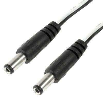 Universal 0.5m DC Male Power Cable with 5.5 x 2.1mm Connector