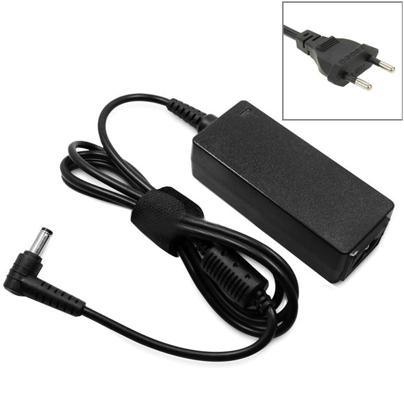 EU Plug AC Adapter 20V 2A 40W for Lenovo Notebook with 5.5 x 2.5mm Output Tips