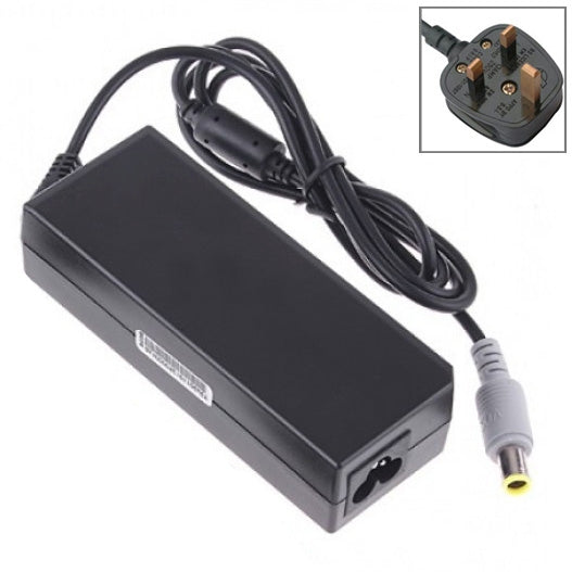 65W UK Plug AC Adapter for Lenovo ThinkPad X60, X61, T60, T61, Z60, Z61, R60, R61, X200, X300, T400, T500 - Original Version