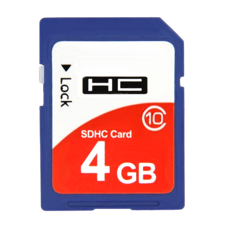 4GB High Speed Class 10 SDHC Camera Memory Card with 100% Real Capacity
