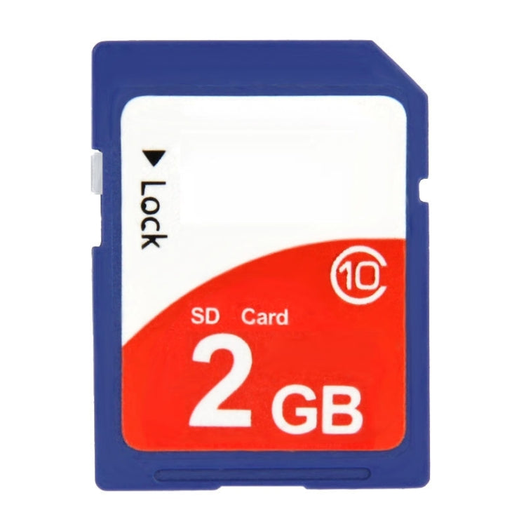 2GB High Speed Class 10 SDHC Camera Memory Card with Genuine Full Capacity