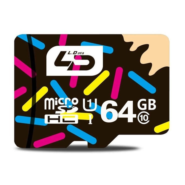 64GB High Speed Class 10 TF/Micro SDXC UHS-1(U1) Memory Card