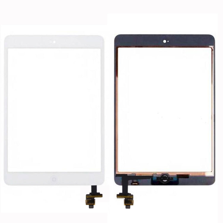 Touch Glass Digitizer Screen Assembly with IC Chip and Control Flex for iPad Mini & iPad Mini 2 (White)