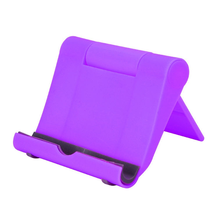 Adjustable Foldable Tablet Stand Holder for iPad, iPad mini, Galaxy Tab, and More (Purple)
