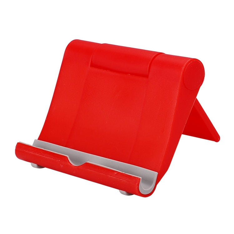 Adjustable Peacock Red Tablet Stand for iPad, Galaxy Tab, and More