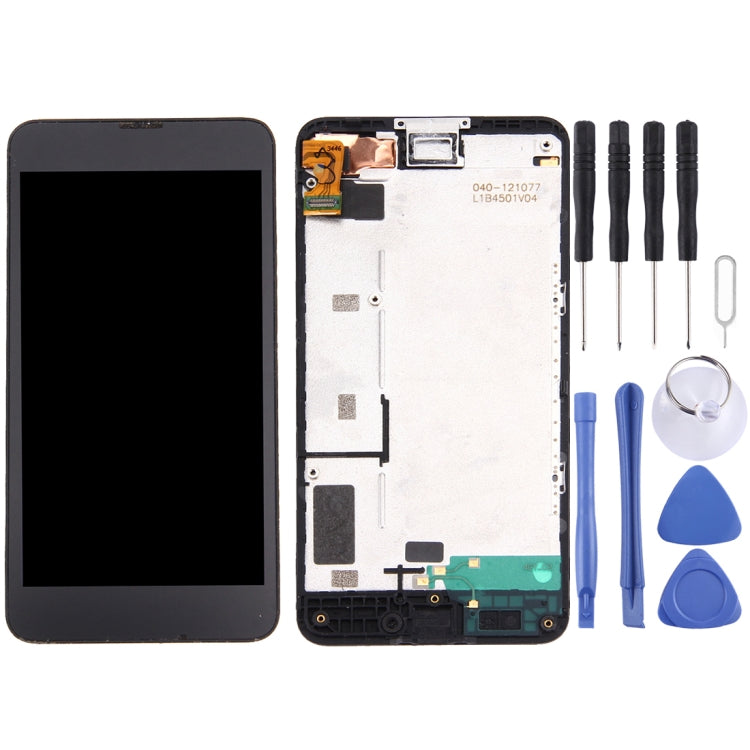 Nokia Lumia 630/635 Black LCD Display and Touch Panel with Frame