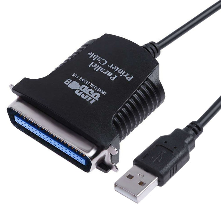 USB to Parallel 1284 36 Pin Printer Adapter Cable 1m (Black)