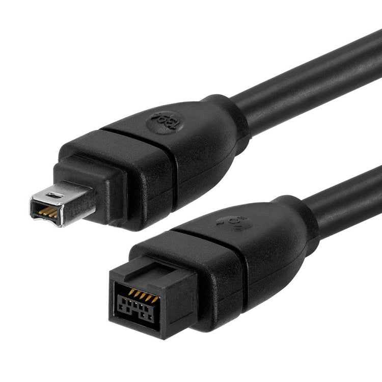 FireWire 800 9 Pin To FireWire 400 4 Pin Cable - 1.5m (Black)