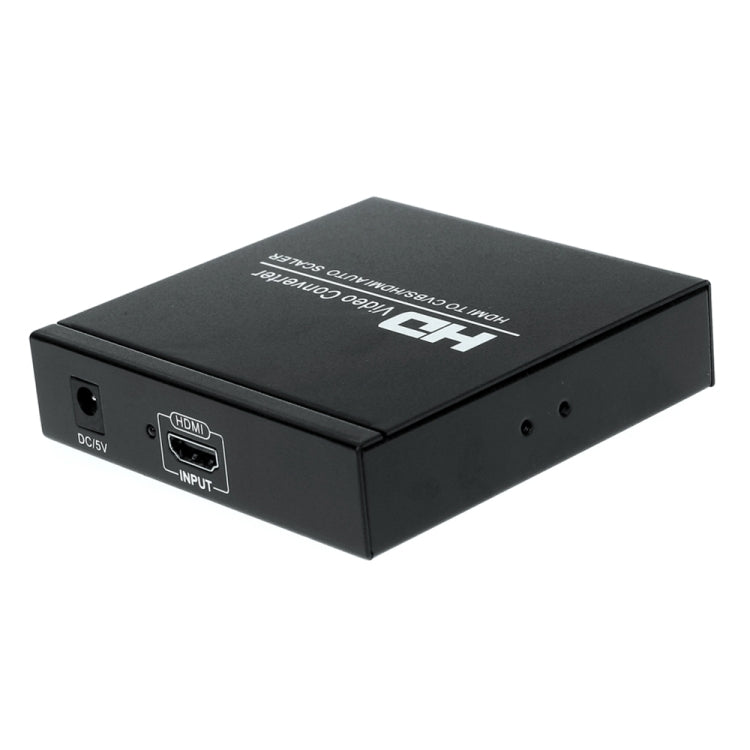 NK-10II HDMI to HDMI/CVBS/AV Scaler Box Video Converter (Black)