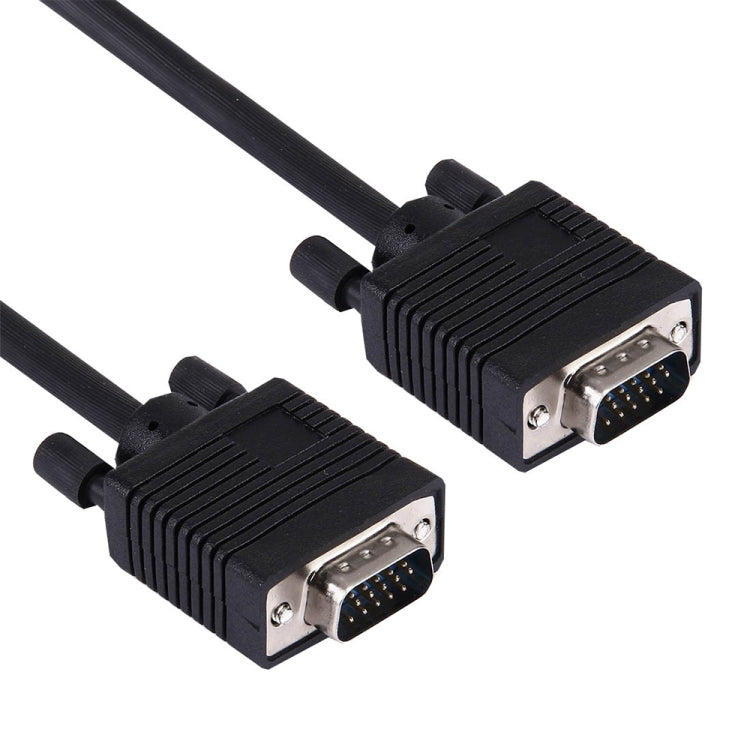 3-Meter VGA Cable with Ferrites for PC/Laptop to Monitor Connection (Black)