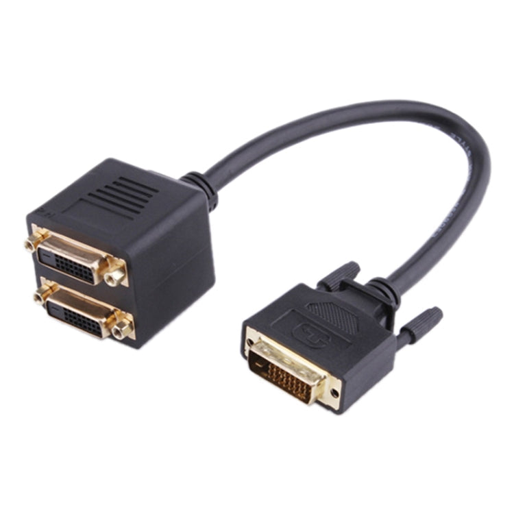 DVI Male to Dual DVI Female Cable Adapter, 30cm Length