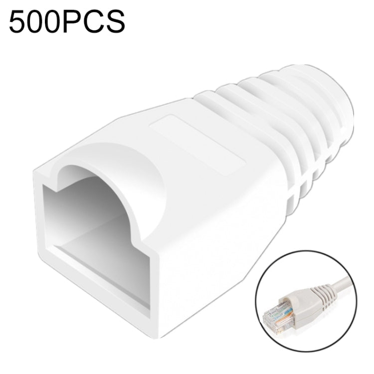 RJ45 Green Network Cable Boots Cap Cover - Pack of 500