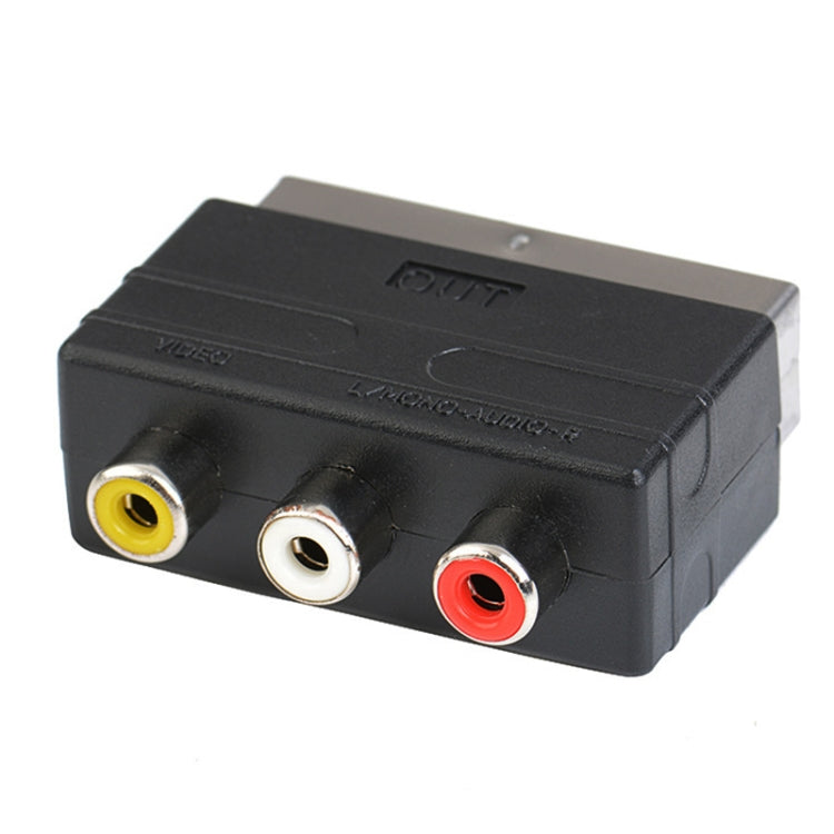 A/V to SCART Male Adapter with 20 Pin Connectivity