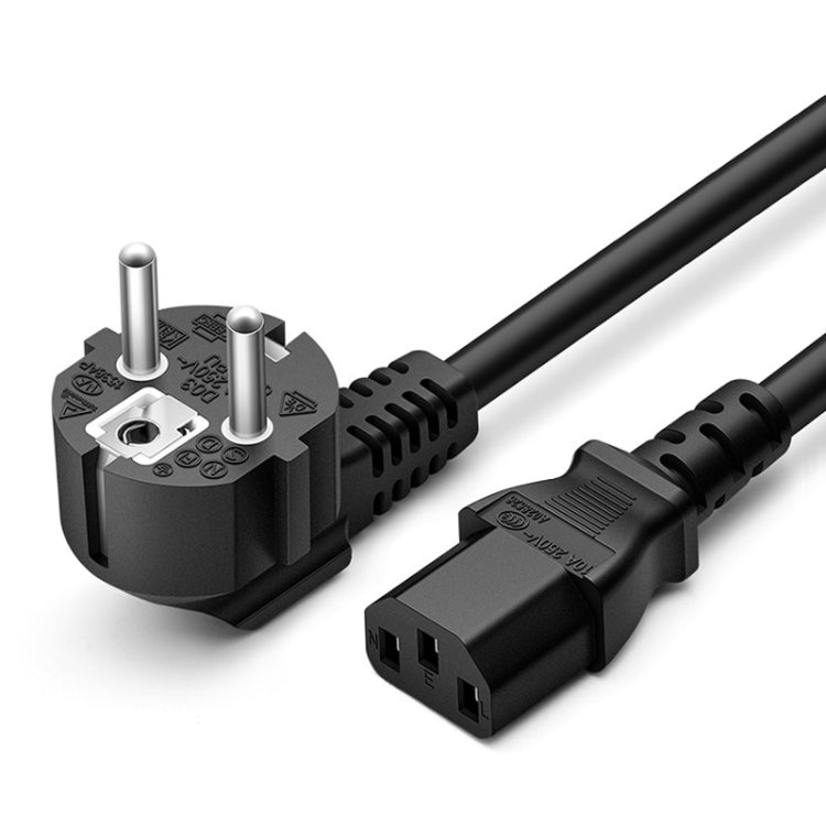 3 Prong Style EU Notebook AC Power Cord, 1.8m Length