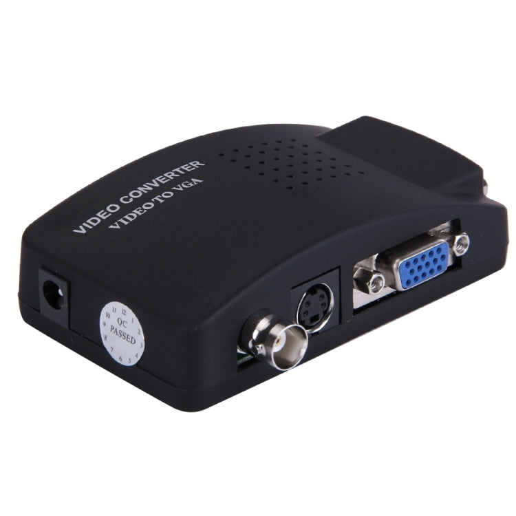 BNC / S-Video to VGA Video Converter with Flicker-Free Display