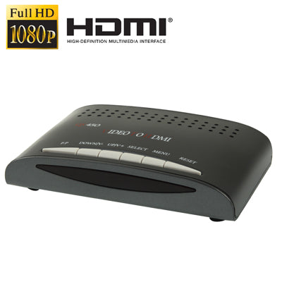 RCA Composite Video & S-Video to HDMI Converter with Full HD 1080P Support