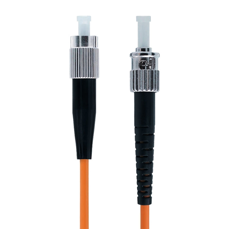 FC-ST Single-Core Multi Mode Fiber Optic Jumper, 3m Length