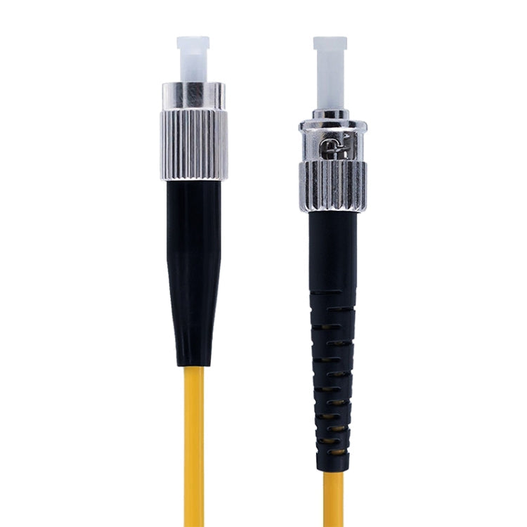 3m FC-ST Single Mode Fiber Optic Jumper, 9/125um Core Diameter