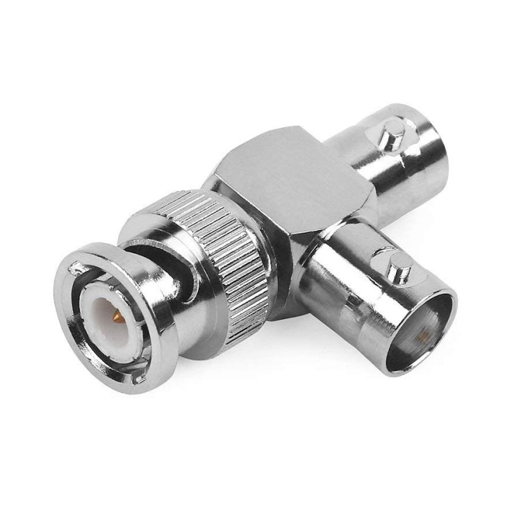 BNC Male to Dual BNC Female Coaxial Adapter - High-Quality Connectivity